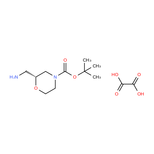 (R)-tert-Butyl 2-(aminomethyl)morpholine-4-carboxylate oxalate