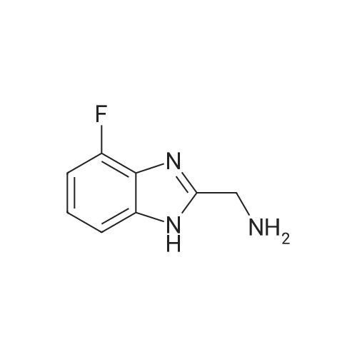 (4-Fluoro-1H-benzo[d]imidazol-2-yl)methanamine