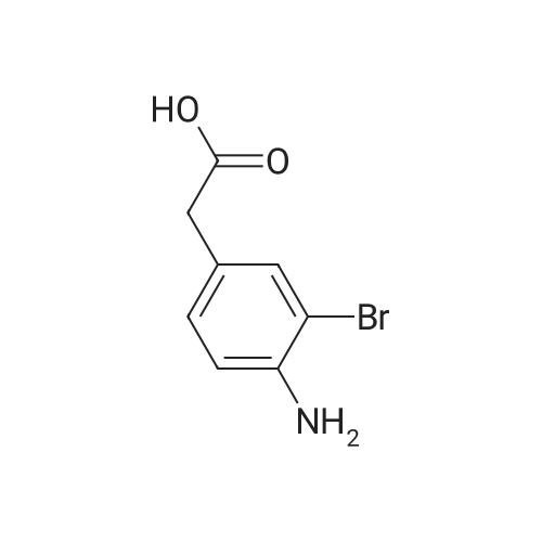 4-Amino-3-bromophenylacetic acid