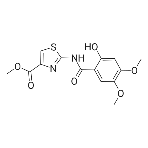 Methyl 2-(2-hydroxy-4,5-dimethoxybenzamido)thiazole-4-carboxylate