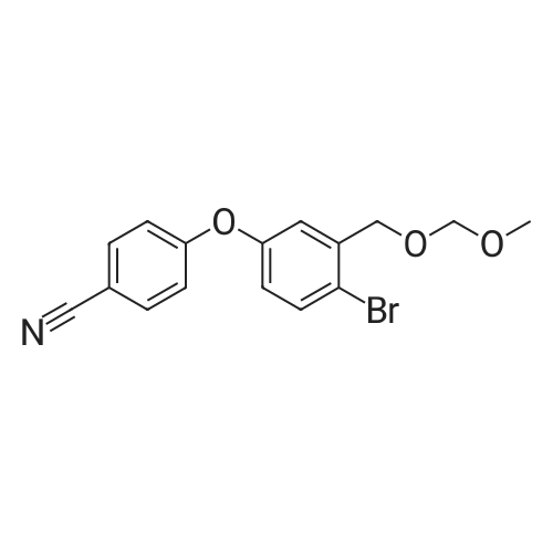 4-(4-Bromo-3-((methoxymethoxy)methyl)phenoxy)benzonitrile