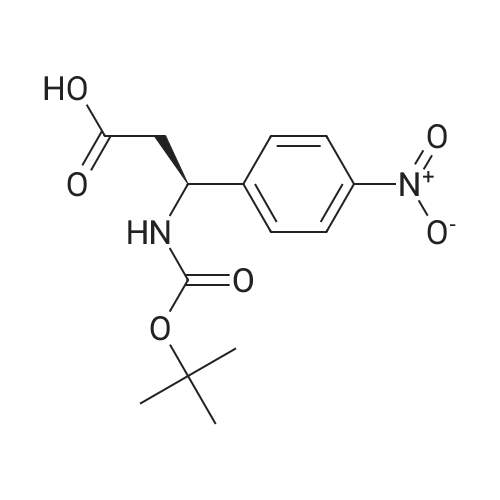 (S)-3-((tert-Butoxycarbonyl)amino)-3-(4-nitrophenyl)propanoic acid