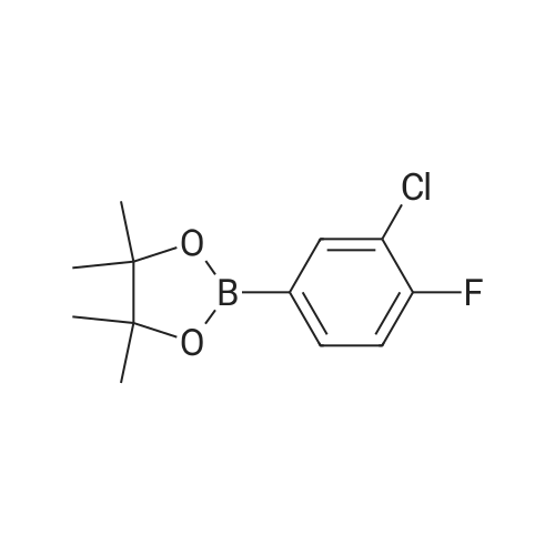 2-(3-Chloro-4-fluorophenyl)-4,4,5,5-tetramethyl-1,3,2-dioxaborolane