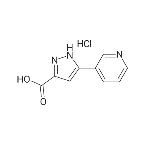 5-(Pyridin-3-yl)-1H-pyrazole-3-carboxylic acid hydrochloride