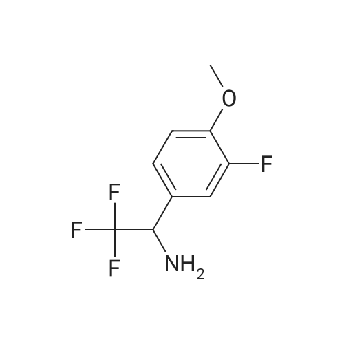 2,2,2-Trifluoro-1-(3-fluoro-4-methoxyphenyl)ethanamine