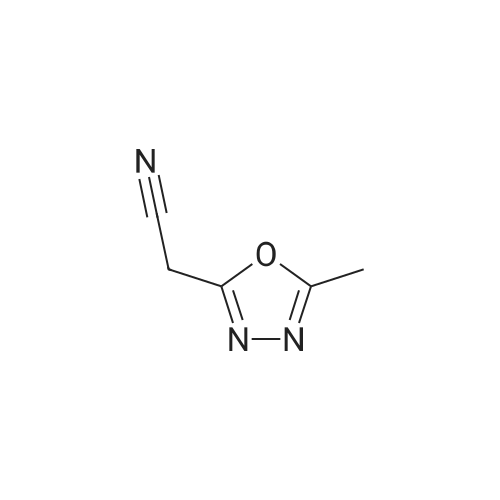 2-(5-Methyl-1,3,4-oxadiazol-2-yl)acetonitrile