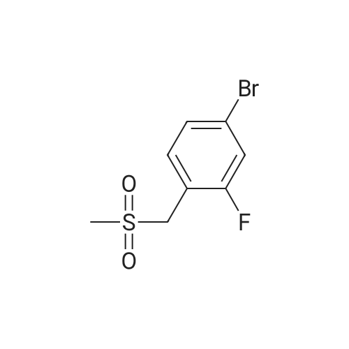 4-Bromo-2-fluoro-1-((methylsulfonyl)methyl)benzene