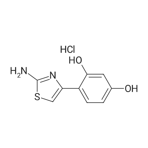 4-(2-Aminothiazol-4-yl)benzene-1,3-diol hydrochloride