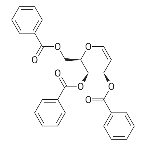 (2R,3R,4R)-2-((Benzoyloxy)methyl)-3,4-dihydro-2H-pyran-3,4-diyl dibenzoate