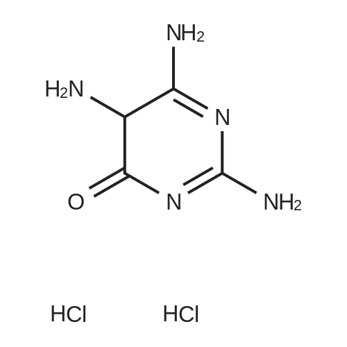 2,5,6-Triaminopyrimidin-4(3H)-one dihydrochloride
