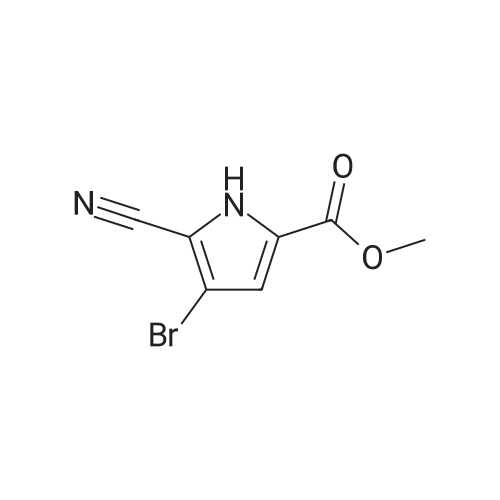 Methyl 4-bromo-5-cyano-1H-pyrrole-2-carboxylate