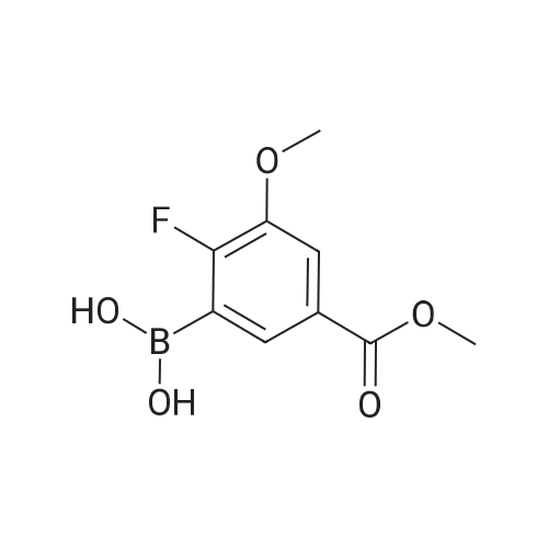 (2-Fluoro-3-methoxy-5-(methoxycarbonyl)phenyl)boronic acid
