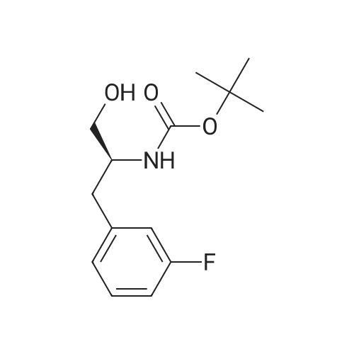 (S)-tert-Butyl (1-(3-fluorophenyl)-3-hydroxypropan-2-yl)carbamate