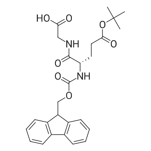 (S)-2-(2-((((9H-Fluoren-9-yl)methoxy)carbonyl)amino)-5-(tert-butoxy)-5-oxopentanamido)acetic acid