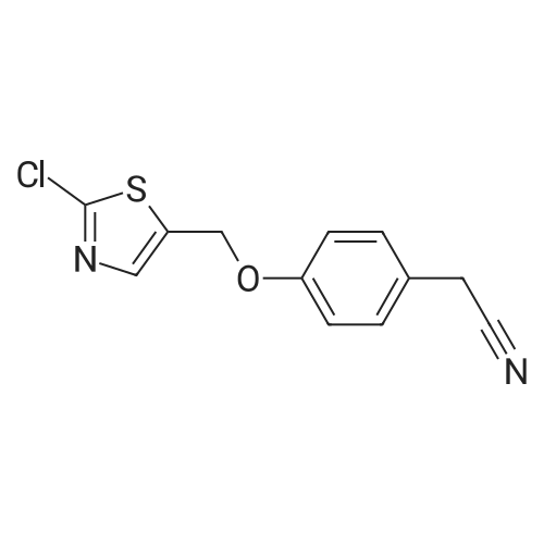 2-(4-((2-Chlorothiazol-5-yl)methoxy)phenyl)acetonitrile