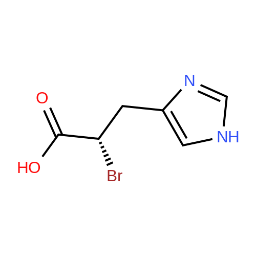 (S)-2-Bromo-3-(1H-imidazol-4-yl)propanoic acid
