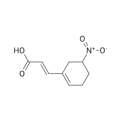 (E)-3-(5-Nitrocyclohex-1-en-1-yl)acrylic acid