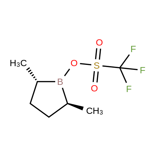 (2S,5S)-2,5-Dimethylborolan-1-yl trifluoromethanesulfonate