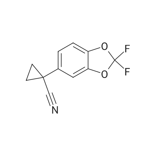 1-(2,2-Difluorobenzo[d][1,3]dioxol-5-yl)cyclopropanecarbonitrile