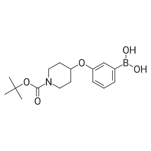 (3-((1-(tert-Butoxycarbonyl)piperidin-4-yl)oxy)phenyl)boronic acid