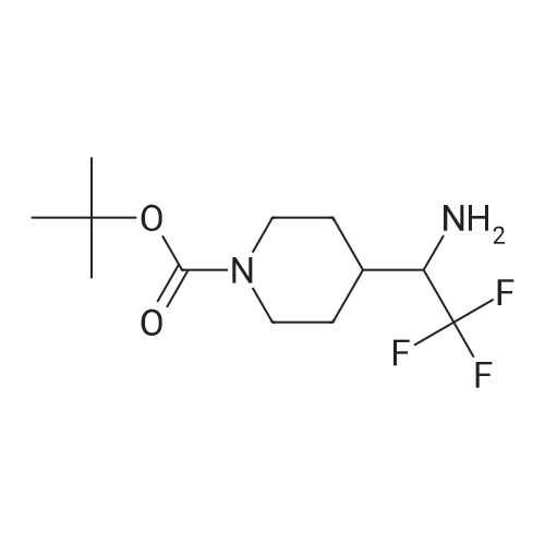 1-(1-Boc-4-piperidyl)-2,2,2-trifluoroethylamine