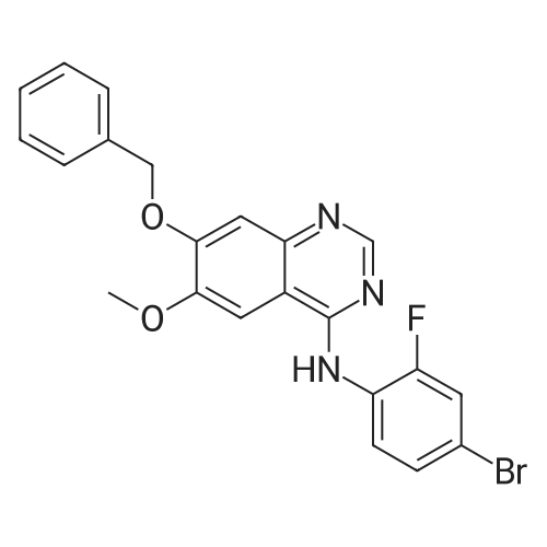 7-(Benzyloxy)-N-(4-bromo-2-fluorophenyl)-6-methoxyquinazolin-4-amine