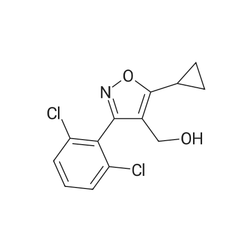 5-Cyclopropyl-3-(2,6-dichlorophenyl)isoxazole-4-methanol