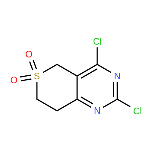 2,4-Dichloro-7,8-dihydro-5H-thiopyrano[4,3-d]pyrimidine 6,6-dioxide