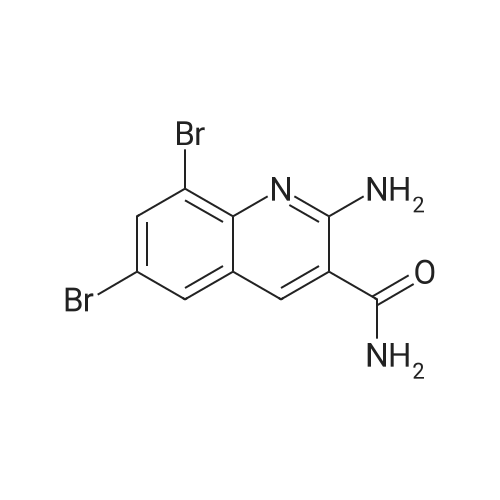2-Amino-6,8-dibromoquinoline-3-carboxamide