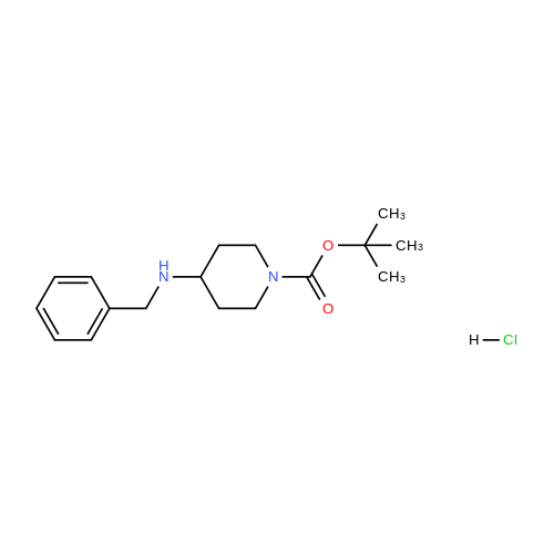 tert-Butyl 4-(benzylamino)piperidine-1-carboxylate hydrochloride