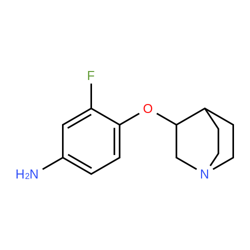 3-Fluoro-4-(quinuclidin-3-yloxy)aniline