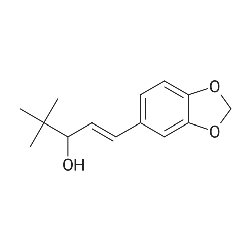 1-(Benzo[d][1,3]dioxol-5-yl)-4,4-dimethylpent-1-en-3-ol