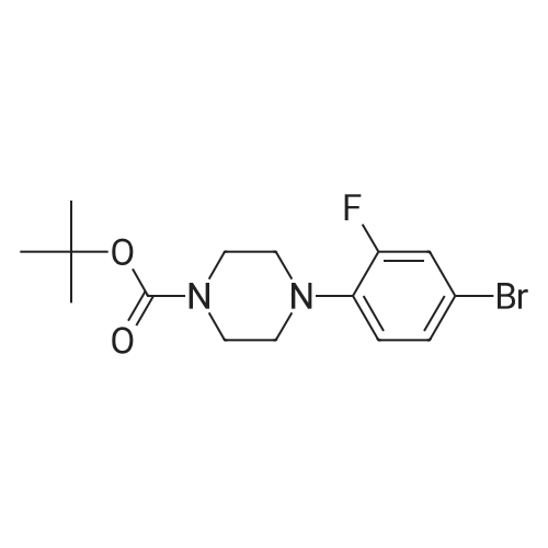 tert-Butyl 4-(4-bromo-2-fluorophenyl)piperazine-1-carboxylate