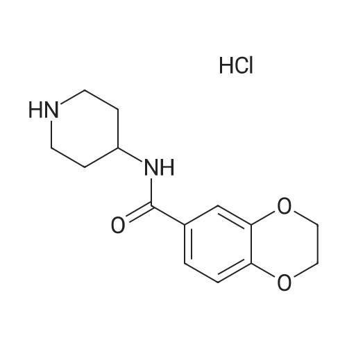 N-(Piperidin-4-yl)-2,3-dihydrobenzo[b][1,4]dioxine-6-carboxamide hydrochloride