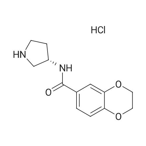 (S)-N-(Pyrrolidin-3-yl)-2,3-dihydrobenzo[b][1,4]dioxine-6-carboxamide hydrochloride