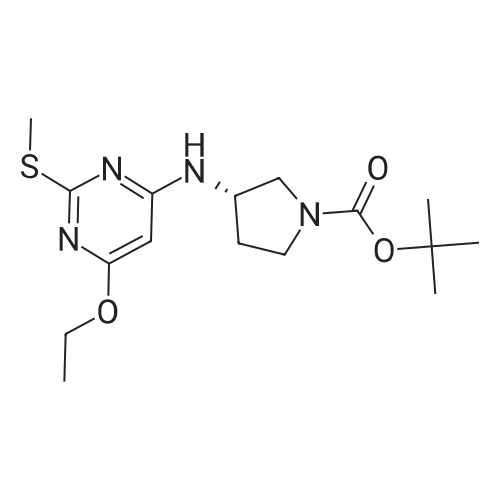 (S)-tert-Butyl 3-((6-ethoxy-2-(methylthio)pyrimidin-4-yl)amino)pyrrolidine-1-carboxylate