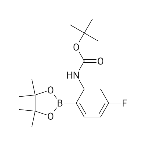tert-Butyl (5-fluoro-2-(4,4,5,5-tetramethyl-1,3,2-dioxaborolan-2-yl)phenyl)carbamate