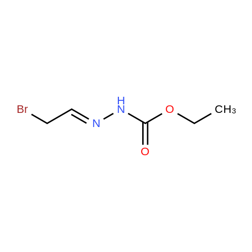 Ethyl 2-(2-bromoethylidene)hydrazinecarboxylate
