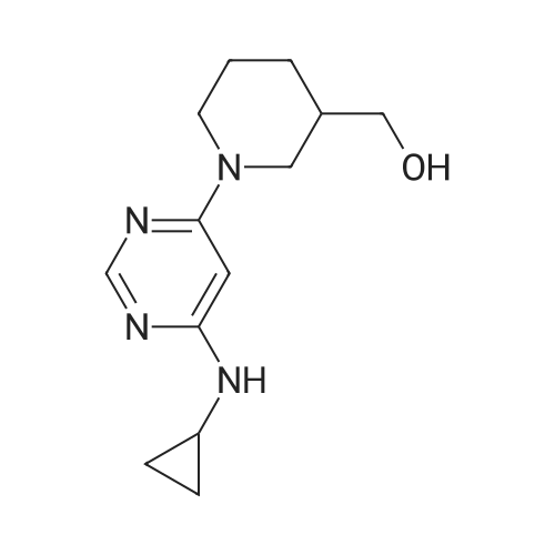 (1-(6-(Cyclopropylamino)pyrimidin-4-yl)piperidin-3-yl)methanol