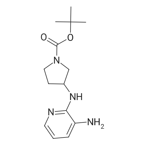tert-Butyl 3-((3-aminopyridin-2-yl)amino)pyrrolidine-1-carboxylate