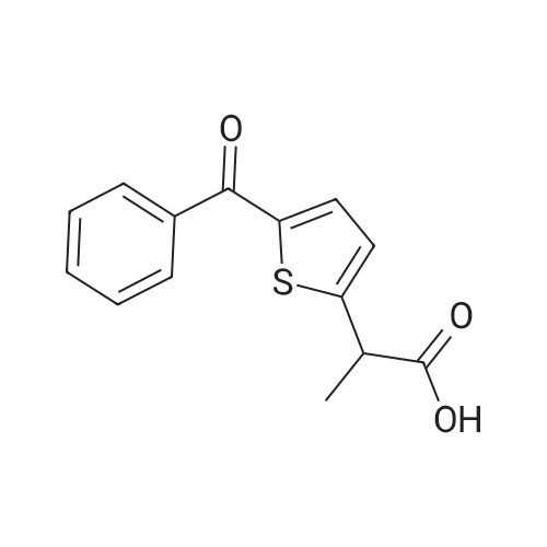 2-(5-Benzoylthiophen-2-yl)propanoic acid