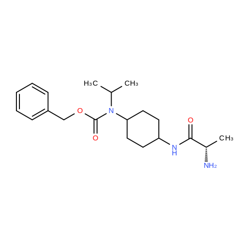 (S)-Benzyl (4-(2-aminopropanamido)cyclohexyl)(isopropyl)carbamate