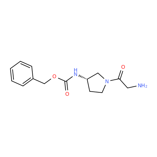(S)-Benzyl (1-(2-aminoacetyl)pyrrolidin-3-yl)carbamate