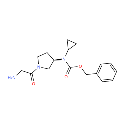(R)-Benzyl (1-(2-aminoacetyl)pyrrolidin-3-yl)(cyclopropyl)carbamate