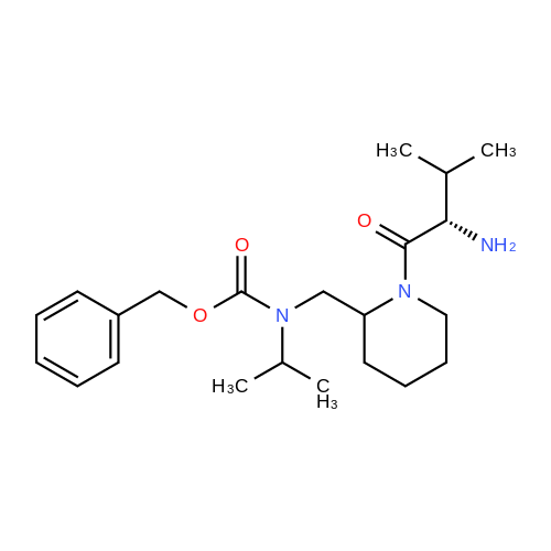 Benzyl ((1-((S)-2-amino-3-methylbutanoyl)piperidin-2-yl)methyl)(isopropyl)carbamate