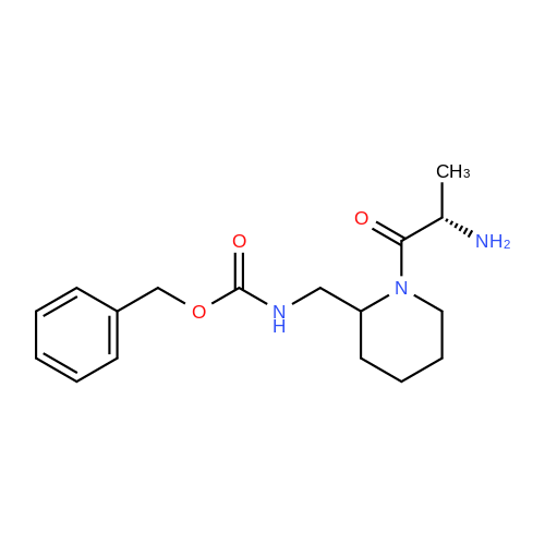 Benzyl ((1-((S)-2-aminopropanoyl)piperidin-2-yl)methyl)carbamate