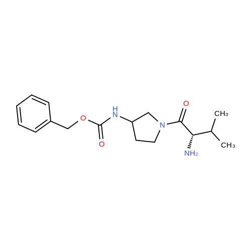 Benzyl (1-((S)-2-amino-3-methylbutanoyl)pyrrolidin-3-yl)carbamate