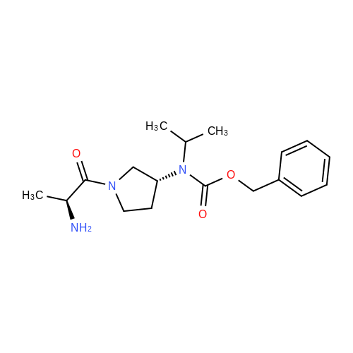 Benzyl ((R)-1-((S)-2-aminopropanoyl)pyrrolidin-3-yl)(isopropyl)carbamate