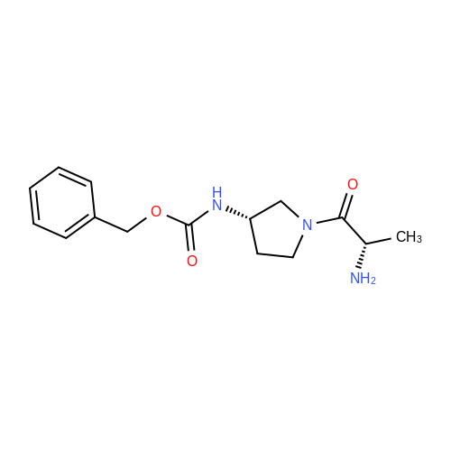 Benzyl ((S)-1-((S)-2-aminopropanoyl)pyrrolidin-3-yl)carbamate