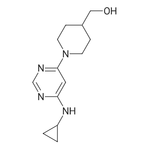 (1-(6-(Cyclopropylamino)pyrimidin-4-yl)piperidin-4-yl)methanol